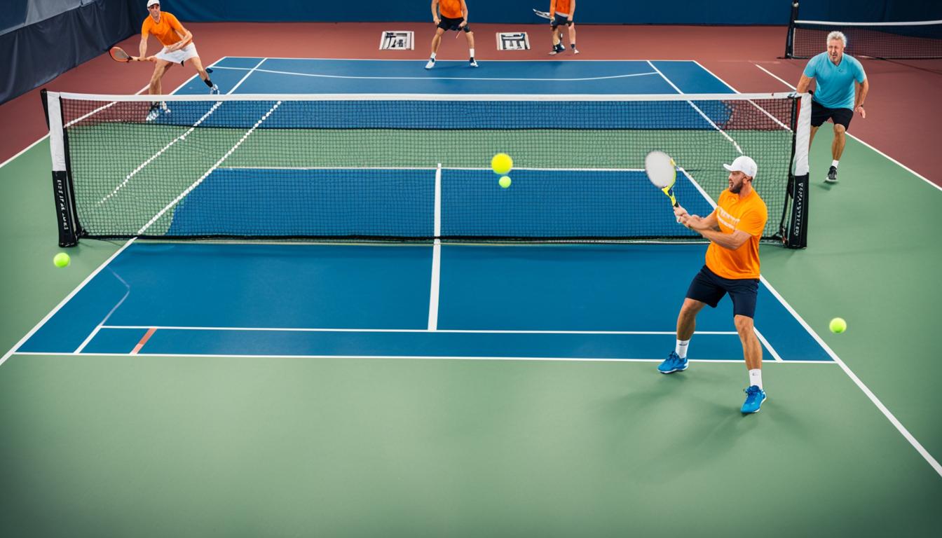 Pickleball volley enhancement drills